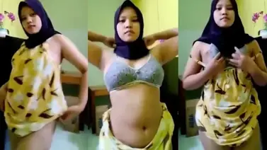 Rayud Hijab BH Abu-abu Toge Ngentot Brutal Indo